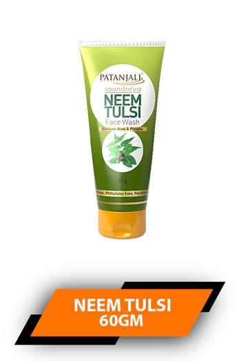 Patanjali Neem & Tulsi F/w 60gm